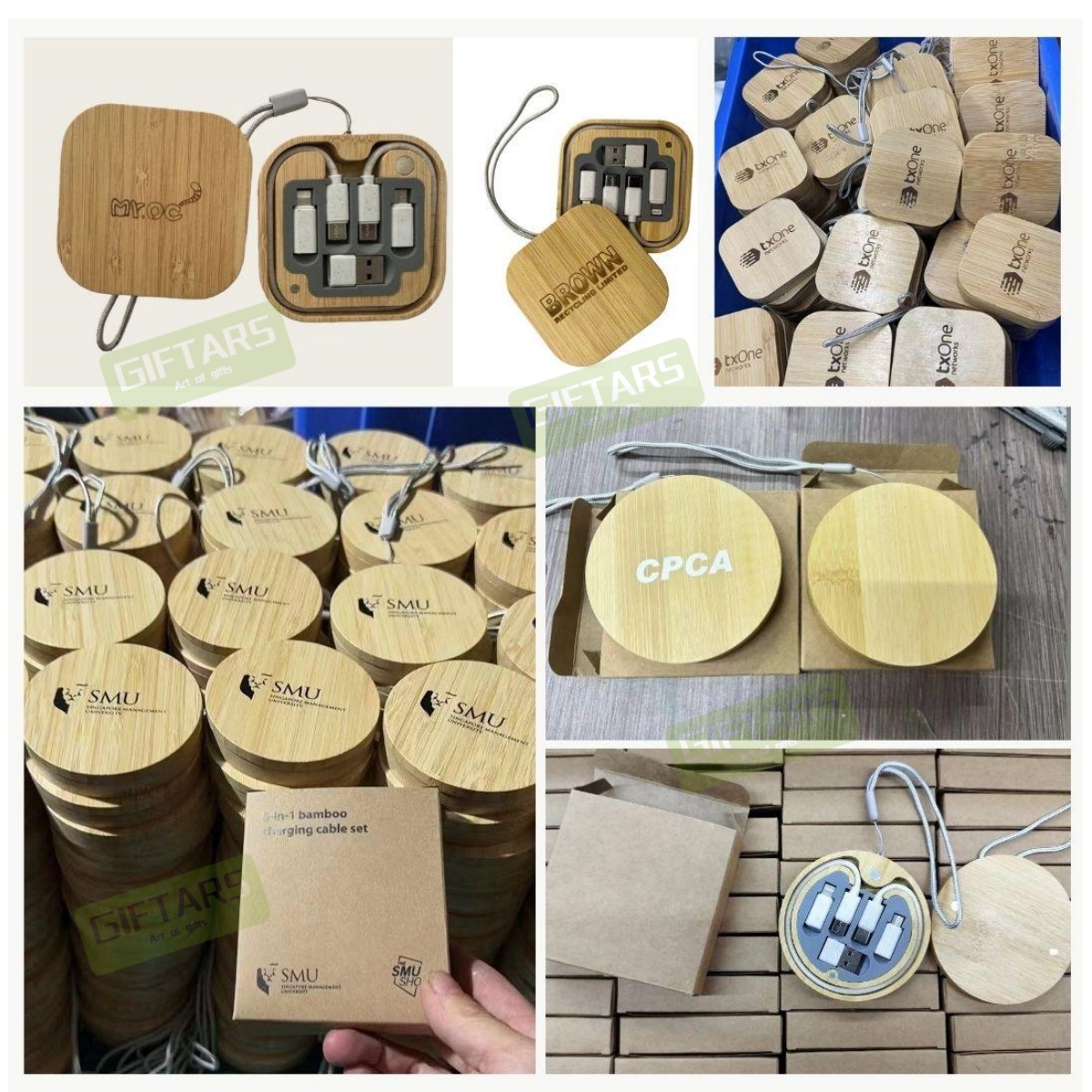 Eco-Friendly Multi-Function Type-C Charging Cable Set for ESG & Green Campaigns