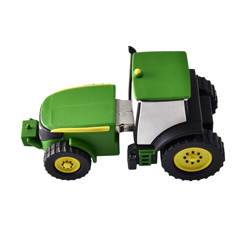 2D 3D Custom USB Flash Drive  - engineering vehicle