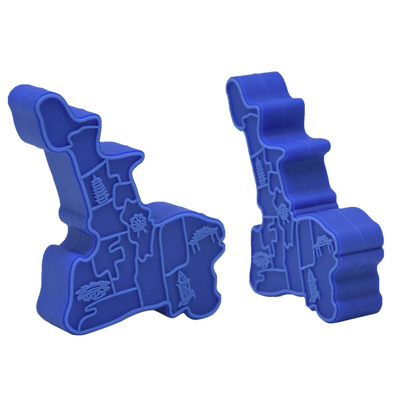 2D 3D Custom USB Flash Drive  - Map