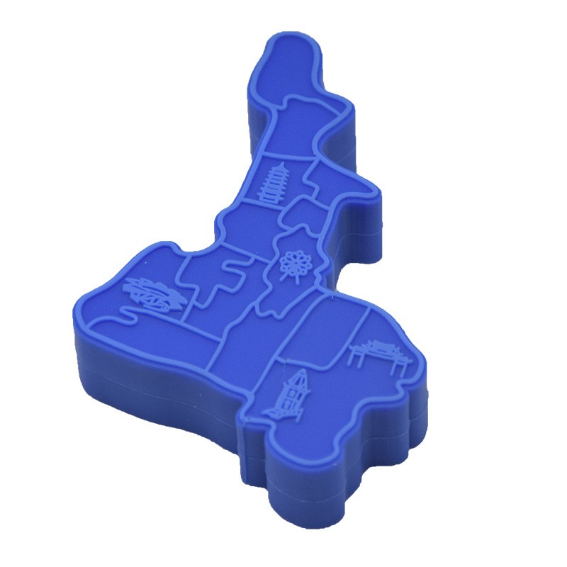 2D 3D Custom USB Flash Drive  - Map