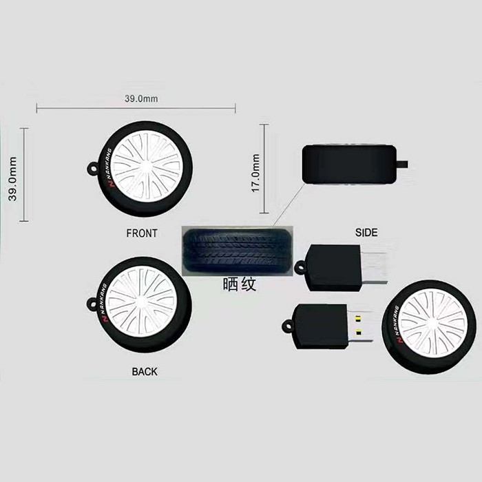 2D 3D PVC USB Flash Drive -Design