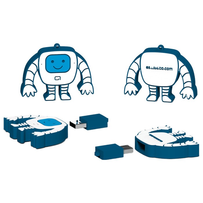 2D 3D PVC USB Flash Drive -Design