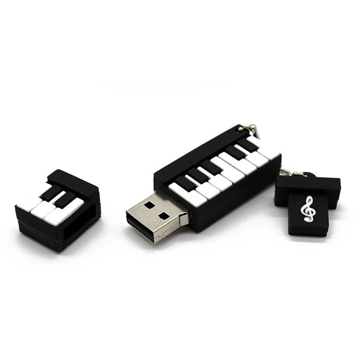 2D 3D PVC USB Flash Drive -Music