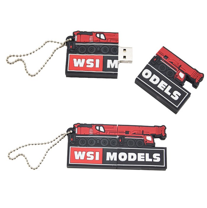 2D 3D PVC USB Flash Drive -Music