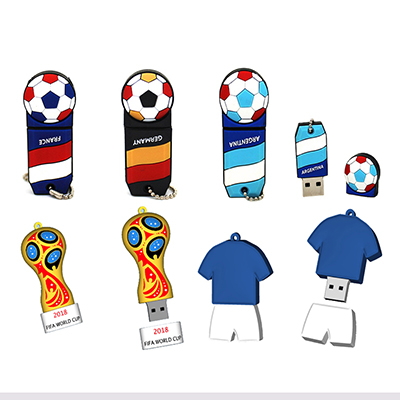 2D 3D PVC USB Flash Drive -Sports -