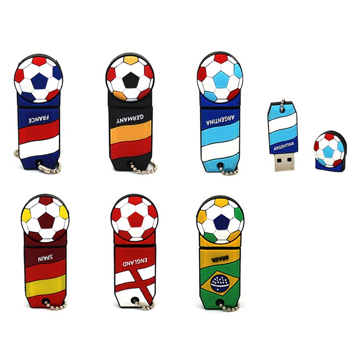 2D 3D PVC USB Flash Drive -Sports -