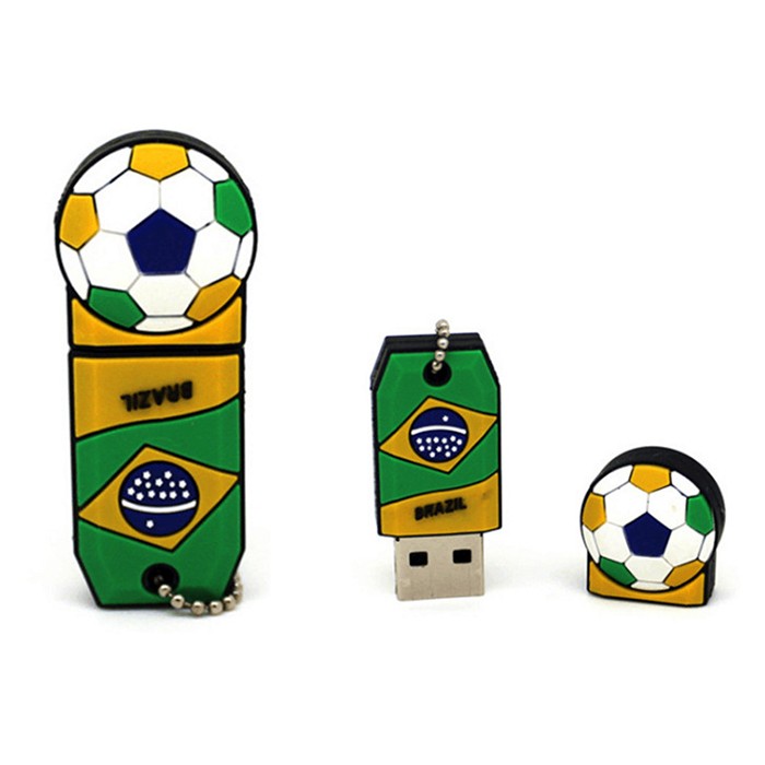 2D 3D PVC USB Flash Drive -Sports -