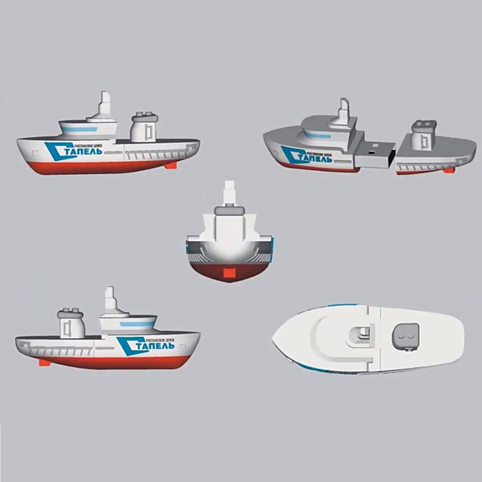 2D 3D PVC USB Flash Drive -Traffic -
