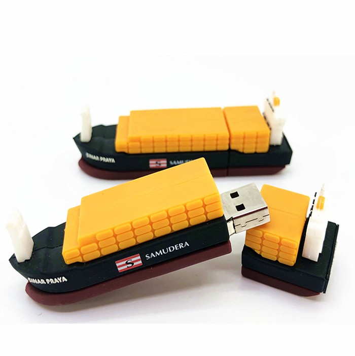2D 3D PVC USB Flash Drive -Traffic -