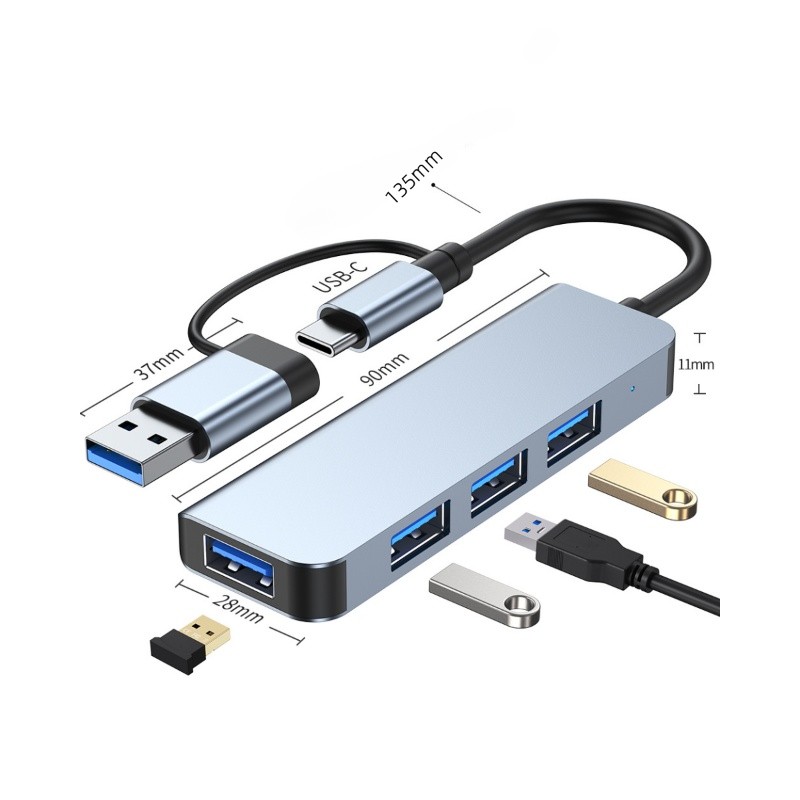 5 in 1 USB C Hubs GH-003
