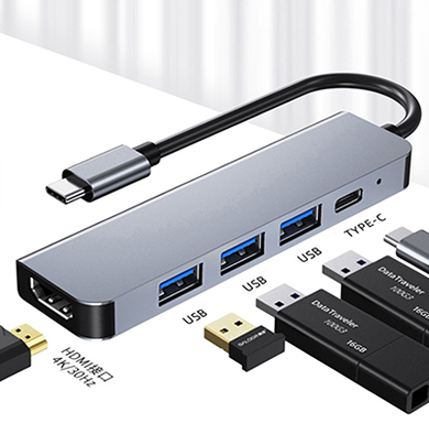 5 in 1 USB C Hubs GH-004 