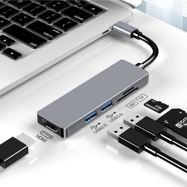 5 in 1 USB C Hubs GH-005