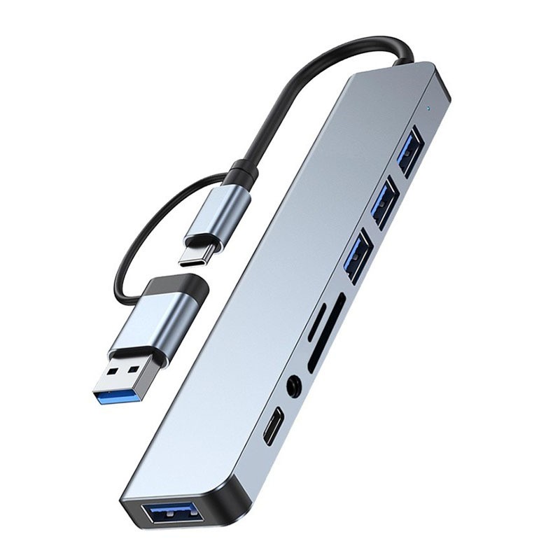 8 in 1 USB C Hubs GH-008