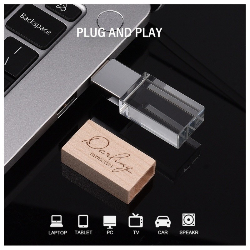 Crystal USB Flash Drive GU-C008