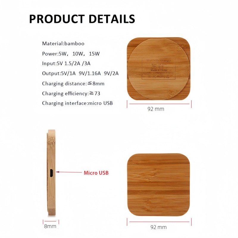 ECO USB Wireless charger - GW007