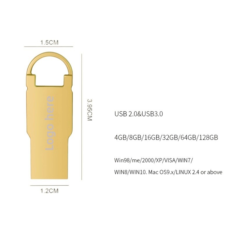 Metal USB Flash Drive GU-M025