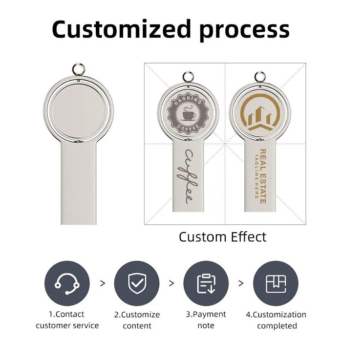 Metal USB Flash Drive GU-M008