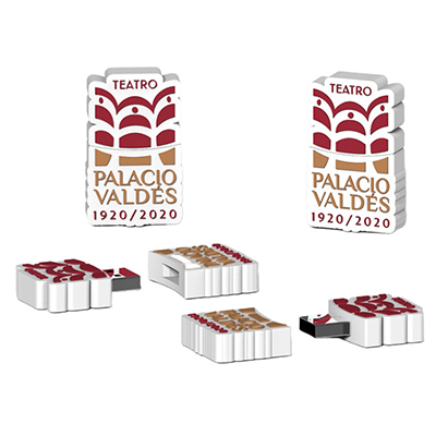 2D 3D Custom USB Flash Drive  - Building