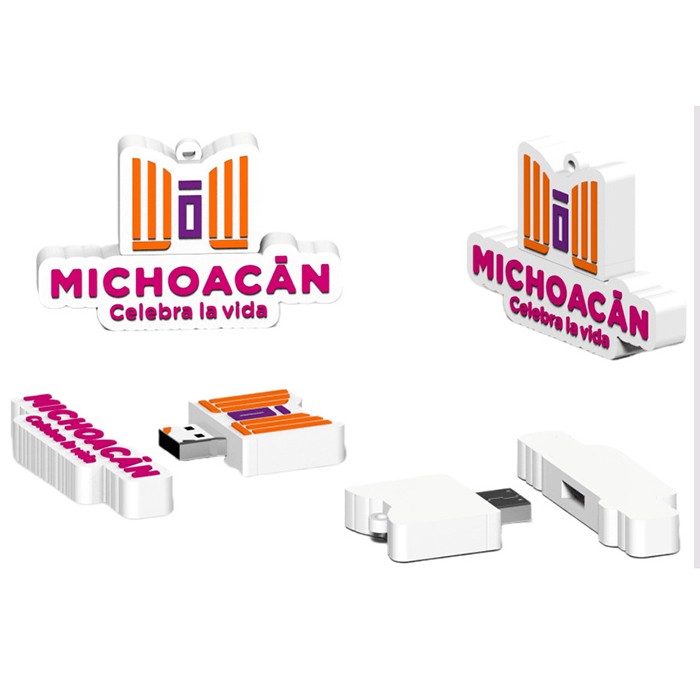 2D 3D Custom USB Flash Drive  - Building
